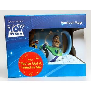 Disney Toy Story Musical Mug Buzz Plays "You've Got A Friend In Me" -‎ Brand New